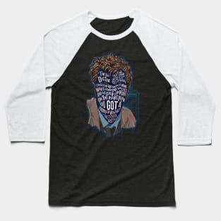 The 10th Doctor Baseball T-Shirt